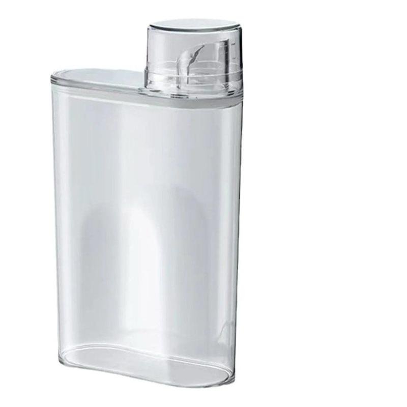 Dispenser Multiuso 1200ml Ou 2 Litros Porta Sabão Líquido ou em Pó Lava Roupas Amaciante Limpeza Detergente Cor:2 Litros
