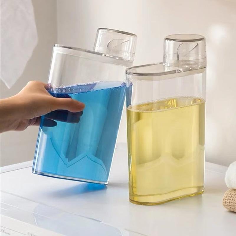 Dispenser Multiuso 1200ml Ou 2 Litros Porta Sabão Líquido ou em Pó Lava Roupas Amaciante Limpeza Detergente