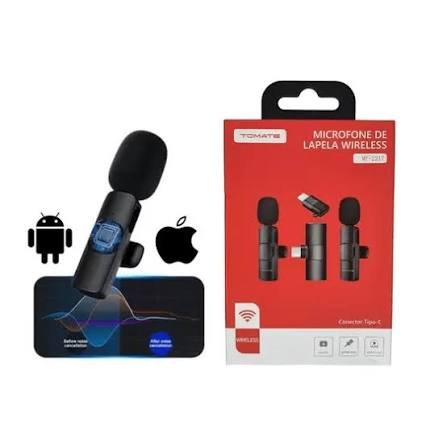 MICROFONE DE LAPELA PARA IPHONE
