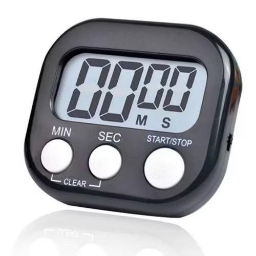 Relogio Digital Cozinha Multifuncional Cronometro Temporizador com Imã Timer Certo Cozinhar Alimentos Portatil Sortido