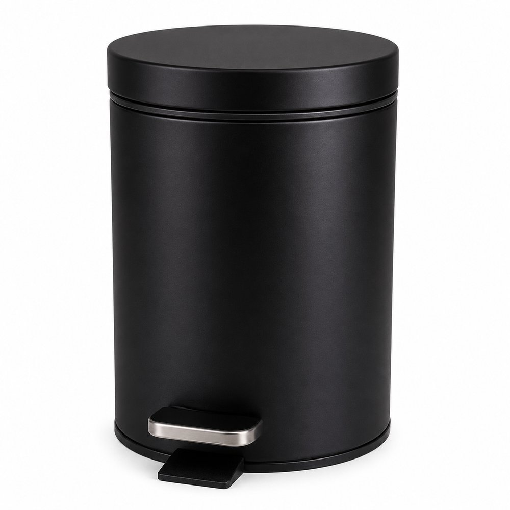 Lixeira com Pedal 3 Litros - Preta