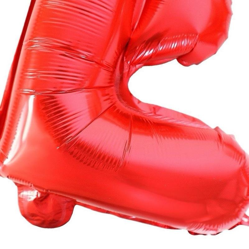 Kit Balões Balão Metalizado Vermelho De 37 Cm Com Assoprador Fitilho De 6 Metros Para Pendurar - Feliz Natal