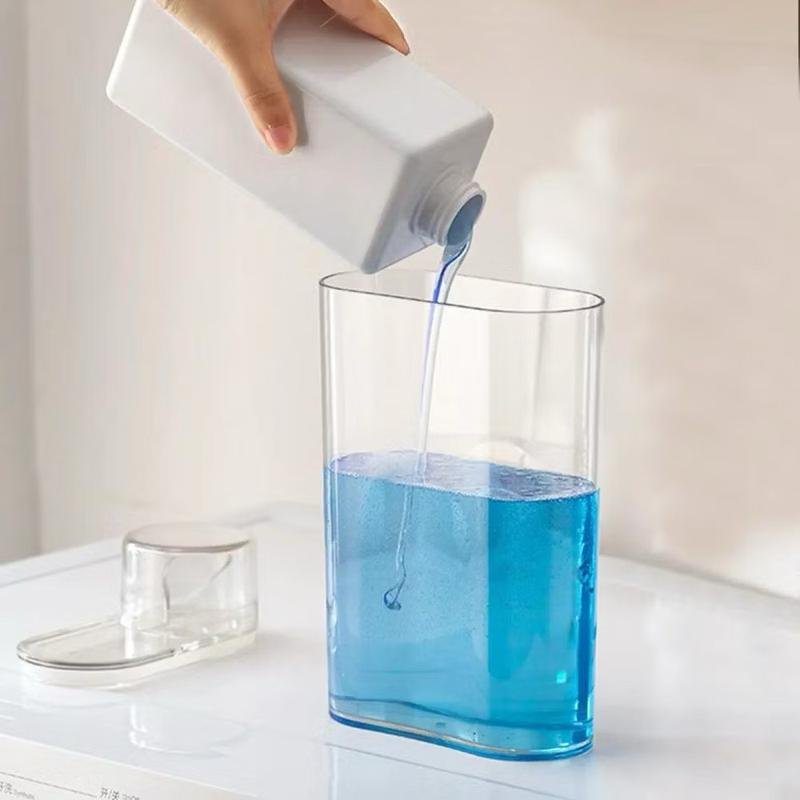 Dispenser Multiuso 1200ml Ou 2 Litros Porta Sabão Líquido ou em Pó Lava Roupas Amaciante Limpeza Detergente