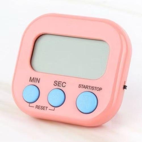 Relogio Digital Cozinha Multifuncional Cronometro Temporizador com Imã Timer Certo Cozinhar Alimentos Portatil Sortido